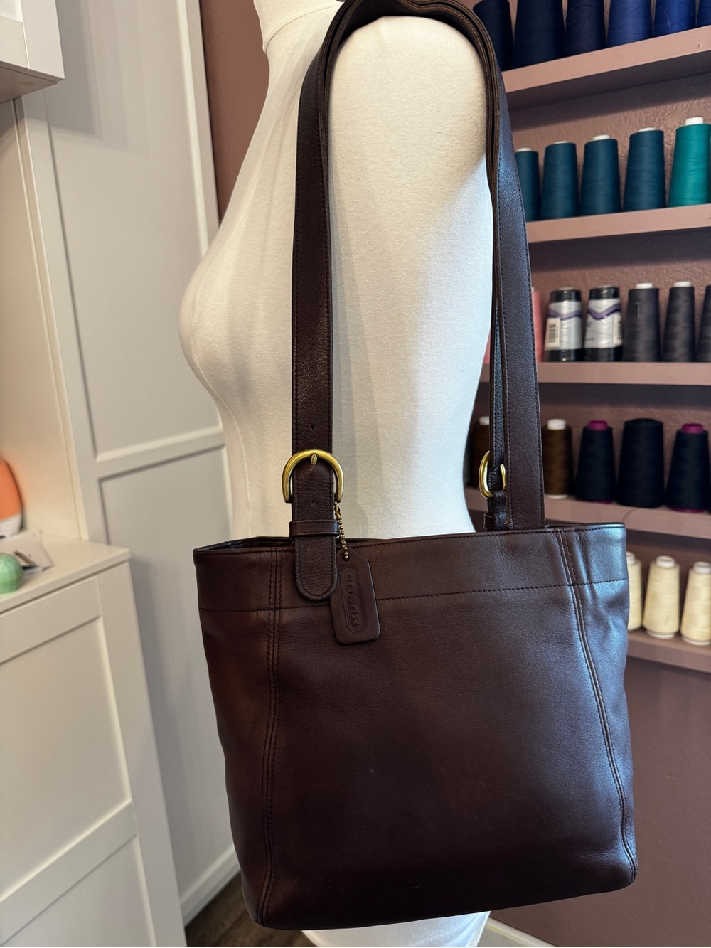 Vintage coach Waverly tote style 4157